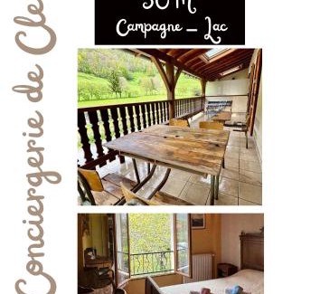 Lascelle Maison | Gîte 4 personnes vue sur le lac des graves - Vallée de la Jordanne,Aurillac,Cantal,Auvergne