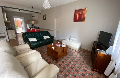 Caux Maison | Maison 6 pers, climatisée, proche de Pézenas