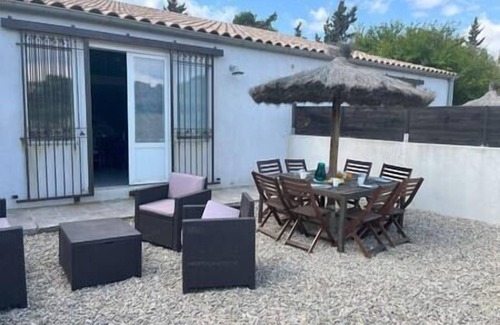 Gruissan Maison | Gîte de 6 personnes, au cœur d'un domaine viticole