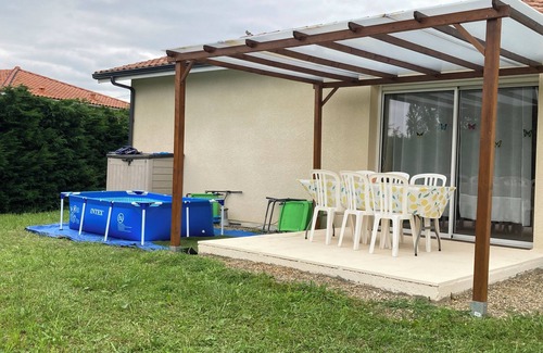 Gamarde-les-Bains Maison | Gîte de BIDAOU 4pers air conditioning and junior pool
