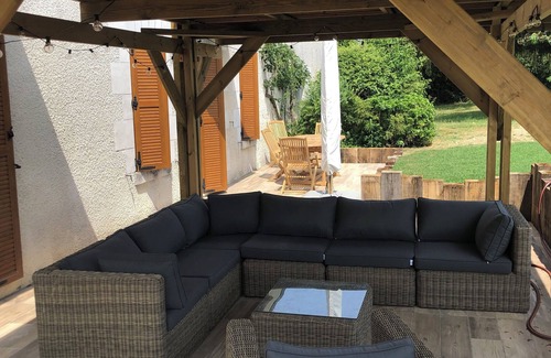 Saint-Hippolyte Maison | Gîte de Campagne au calme piscine chauffée privée, Châteaux de la Loire, Beauval