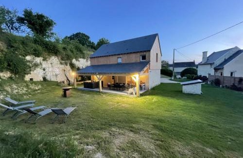 Saint-Germain-sur-Vienne Maison | Gîte de charme en Touraine avec spa et jardin privé - FR-1-381-610