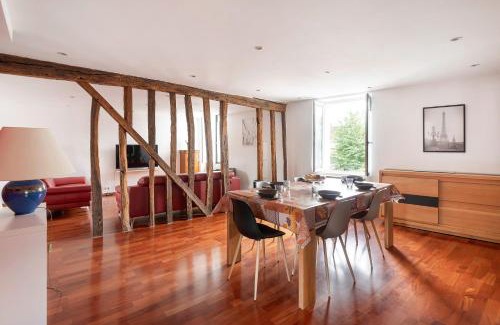 Reau Appartement | Gîte du Clocher - Appt 6p avec terrasse