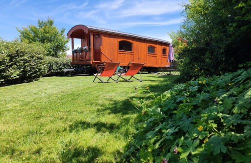 Nanteuil-la-Foret Maison | Gîte insolite en Champagne- Roulotte des Cahouriaux - 2/4 personnes