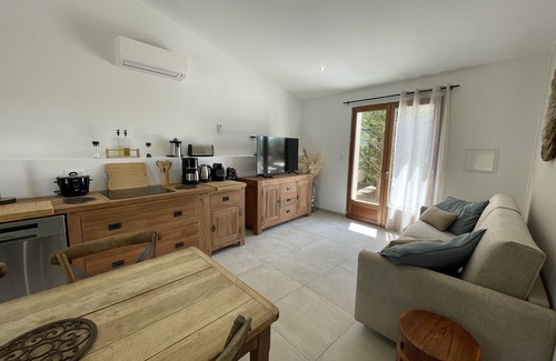 Bagard Autre | La Cigale Suite Villa - 2 à 4 pers. Mas en cévennes - Piscine/Jacuzzi -Classé 5*