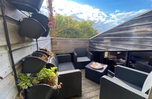 Blaye Appartement | Gîte la Tropézienne Duplex avec Terrasse sur Gironde 3 ch. 6/8 pers