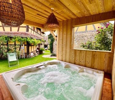 Rangen Maison | Gîte Le Chut - Piscine & Jacuzzi - 11 à 14 personnes