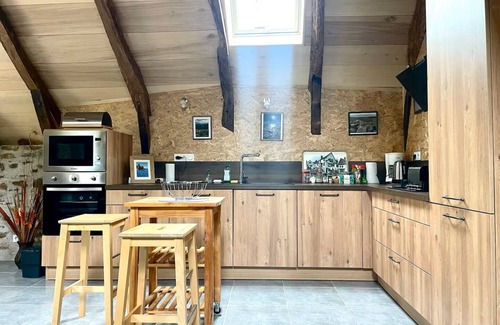 Coubisou Maison | Gîte Le Couderc de Coubisou, renovated barn
