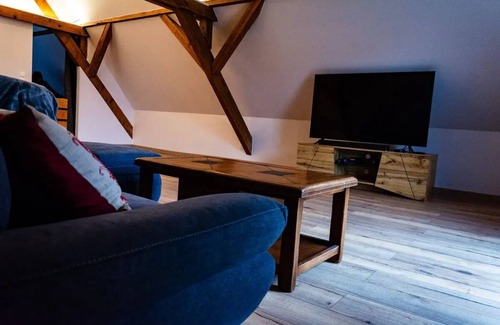 Hirtzfelden Maison | Gîte SPA à proximité de Colmar et Route des vins d'Alsace - Gîte SPA de la Hardt