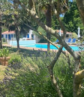 Sallertaine Maison | Gîtes de charme "l'écrin de Vendée" jacuzzi privatif, piscine chauffée, prestations bien être, vélos à 10 mn de l'océan sur 3,5 h de verdure
