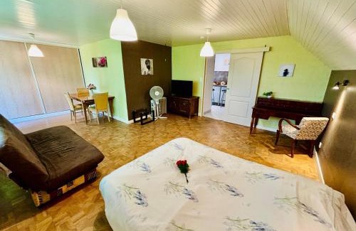 Le Breuil Appartement | Gîtes Montvaltin - Grand studio villa