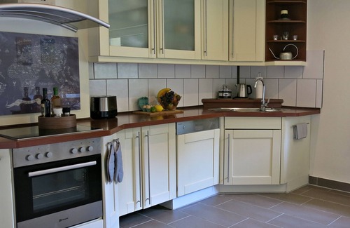 Mainz-Bingen Appartement | (g) Vacances Roosike à Bacharach-Steeg, appartement moderne à la campagne