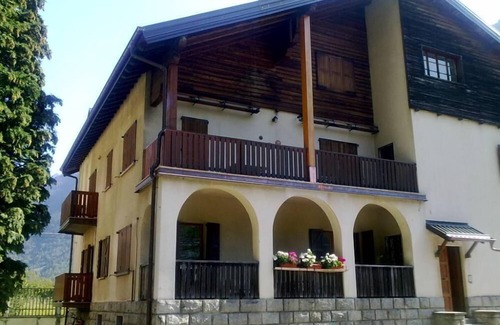 Gaby Appartement | Gaby: Gressoney Valley - Grenier dans une maison avec jardin