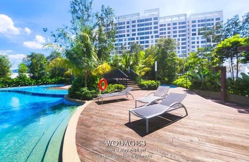 Rawang Appartement | Gaia Residence at Gamuda Gardens - Pool View - Skyline Luge by Wodages