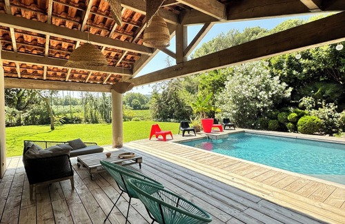 Saint-Alexandre Maison | GARD/ARDECHE MAISON INDIVIDUELLE AVEC PISCINE, JOLIE VUE, AU CALME