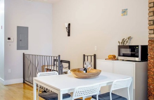 Bushwick Appartement | Garden condo w patio in New York artistic Bushwick
