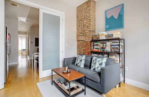 Bushwick Appartement | Garden condo w patio in New York artistic Bushwick
