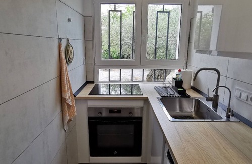 El Mas Bosca Appartement | Appartement "pie de jardín en Roses" avec terrasse et Wi-Fi