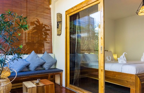El Nido Hôtel | Chambre jardin avec vue sur la montagne