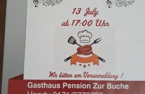 Mittelstrimmig Maison | Gasthaus Pension Zur Buche