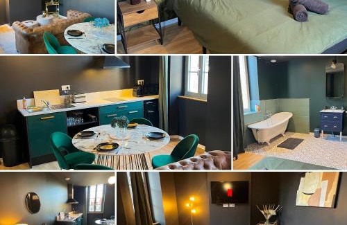 Villeneuve-sur-Lot Appartement | Gatsby Room - Élégance et Intimité des Années 20 !