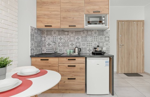 Zaspa Appartement | Gdańsk | Studio Grudziądzka, gym, balcony | Parking