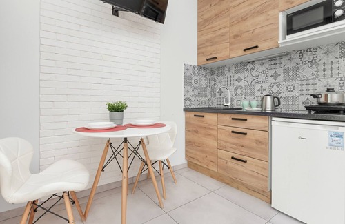 Zaspa Appartement | Gdańsk | Studio Grudziądzka, gym, balcony | Parking