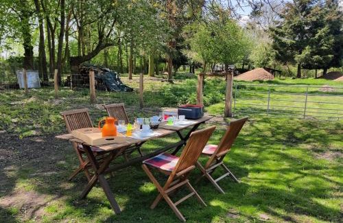 Lelkendorf Maison | Gemütliche Bauernkate für 4 mit Kachelofen