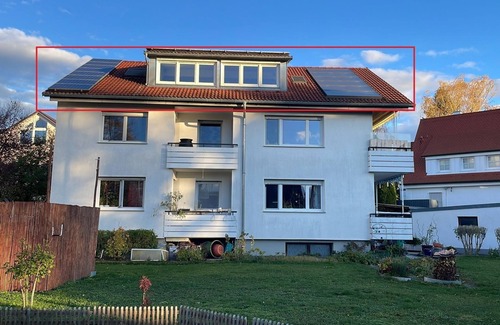 Kirchheim unter Teck Appartement | Gemütliche Loft-ferienwohnung mit Blick auf die Burg Teck in Ruhiger Lage