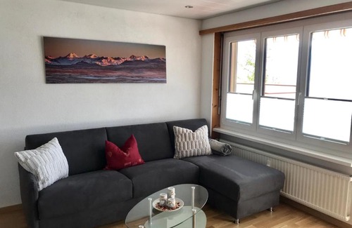 Albinen Appartement | Gemütliche sonnige Wohnung Bergpanoramasicht