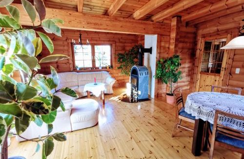 Schnepfenthal-Rodichen Maison | Gemütliches Blockhaus am Wald mit großem Garten
