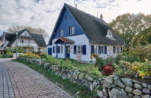 Rerik Maison | maison de chaume spacieux (160 m²) sur la mer Baltique, sauna, cheminée, zone boisée