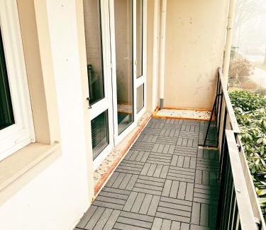 Huchting Appartement | Genter Base - Self Check-In, Smart-TV, Balkon