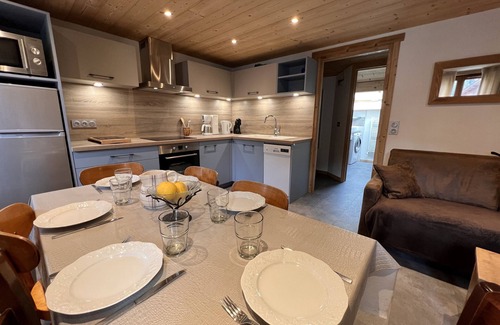 Pers-Jussy Appartement | Gentianes appart 4 - Appartement 3*** centre village, proche pistes 7/8pers.