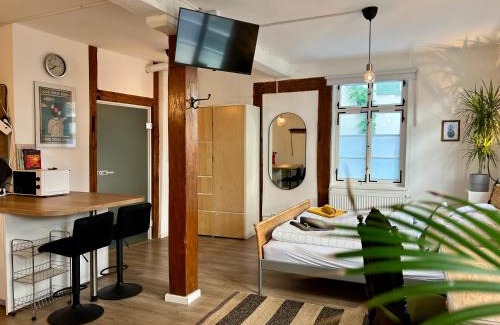Innenstadt Appartement | Geräumiges Studio in der Altstadt mit Küche & Kingsize Bett Come In