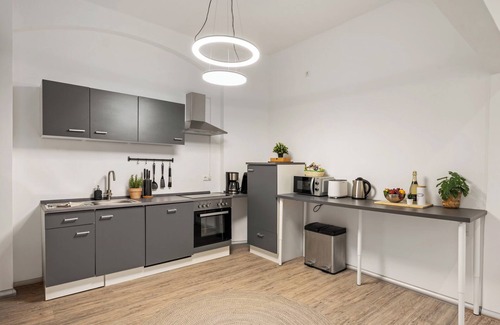 Bad Kissingen Appartement | Gigantic old building apartment with WiFi and free parking in the city center