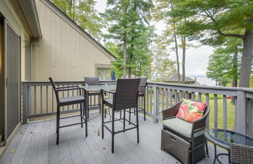 Gilford Maison | Gilford Townhome with Lakefront Beach and Pool Access!