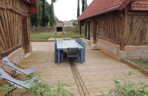 Houdetot Maison | gîte composé de 2 maisons avec cheminée et sauna