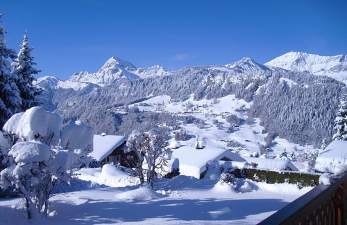 Notre-Dame-de-Bellecombe Chalet De Ski | GITE DANS CHALET SAVOYARD, 4 PERS, au pied des pistes, calme, vue, expo sud