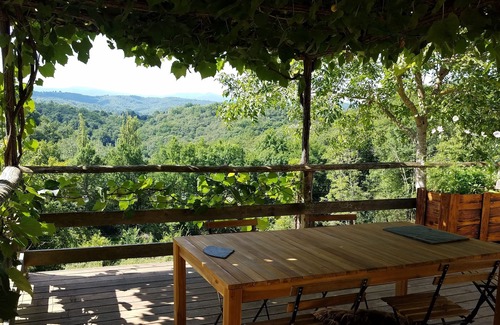 Le Mas-d'Azil Maison | Gite de Marioune au Mas d'Azil avec vue - 8 personnes