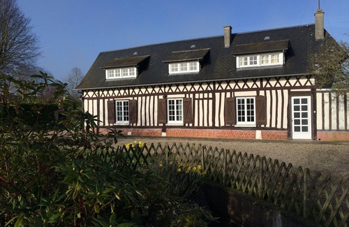 Venestanville Maison | Gîte Euphrasie, Longère normande proche de la mer