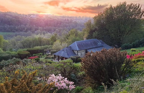 Manneville-la-Raoult Maison | Gite Fleurs De Mai - Piscine chauffée -Terrains de jeux - Vue magnifique