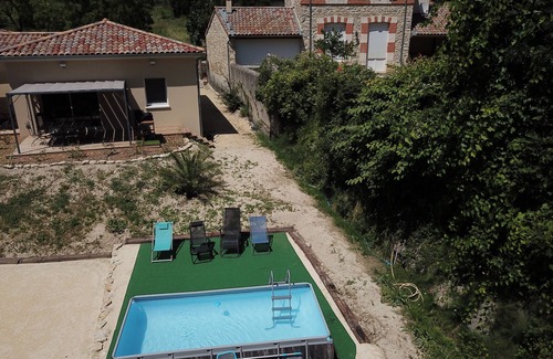 Beaufort-sur-Gervanne Maison | Gite "Le Chaudron" 26400 Montclar Sur Gervanne 1 to 7 pers with swimming pool