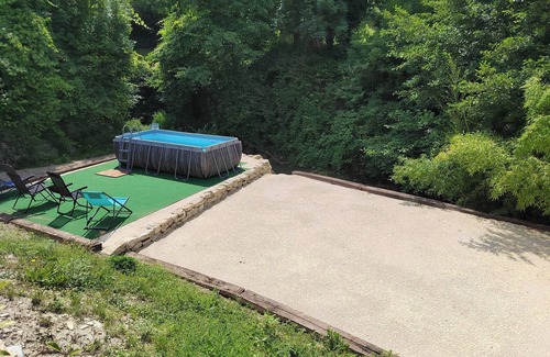 Montclar-sur-Gervanne Maison | Gite "Le Jardin de Pierrot" 26400 Montclar Sur Gervanne 14 Pers Avec Piscine