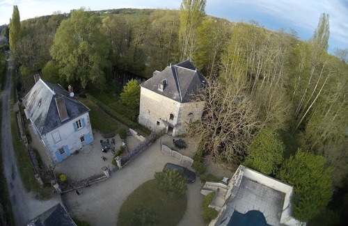 Lurais Maison | Gite Le Moulin 8 pers piscine et rivière