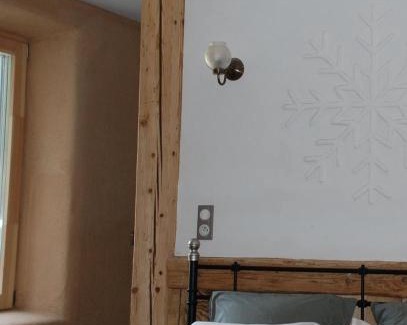 Cons-Sainte-Colombe Lit Et Petit-Déjeuner | Gite les 4 Saisons - chambre Hiver