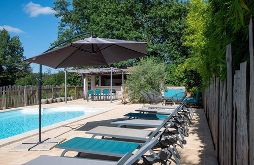 Pujaudran Cottage | Gîte 3 pers piscine et jardin eco responsable activités nature près Toulouse