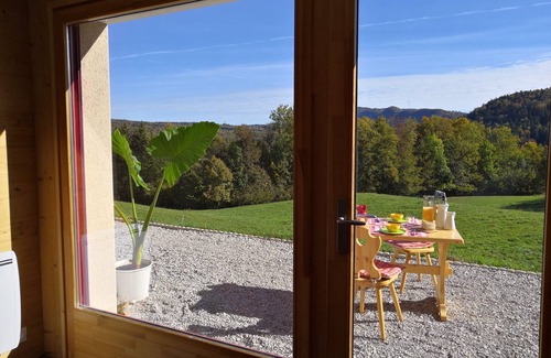 Chaux-des-Crotenay Cottage | gite du Haut Jura tout confort vue exceptionnelle à 180 ° sur le Parc Naturel