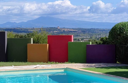 Roquemaure Maison | Gite Provençal Dans les Vignes Avec Grande Piscine, Entre Orange et Avignon