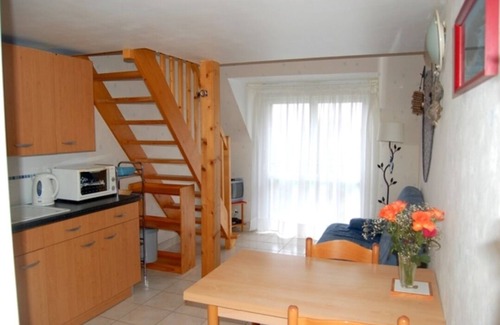 Erdeven Appartement | Gîte Roelan, vue sur l’océan à 700 m- Erdeven plage - studio avec mezzanine -